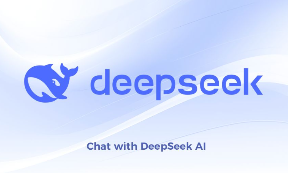 DeepSeek AI logo with global tech market impact